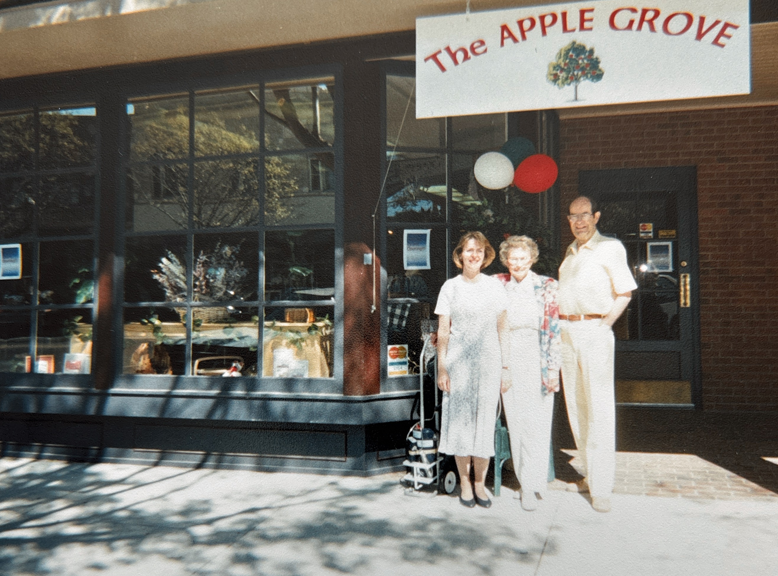 Joan at The Apple Grove, Sterling, Colorado, 1995